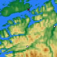 Nearby Forecast Locations - Hitra - Map