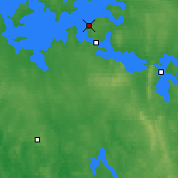 Nearby Forecast Locations - Kajaani - Map