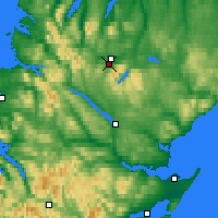 Nearby Forecast Locations - Altnaharra - Map