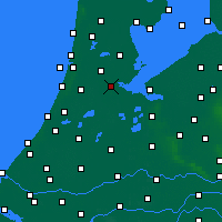 Nearby Forecast Locations - Amsterdamas - Map