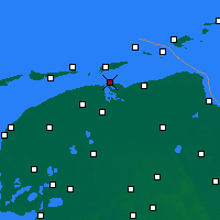 Nearby Forecast Locations - Lauwersoog - Map