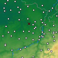 Nearby Forecast Locations - Hasselt - Map