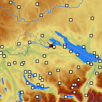 Nearby Forecast Locations - Steckborn - Map