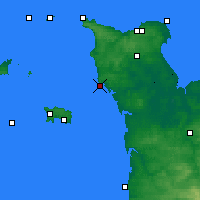 Nearby Forecast Locations - Carteret - Map