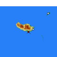 Nearby Forecast Locations - Funchal - Map