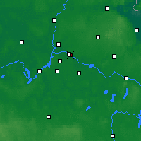 Nearby Forecast Locations - Mitte - Map