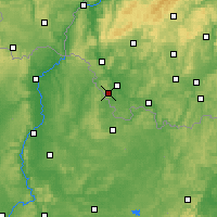 Nearby Forecast Locations - Berus - Map