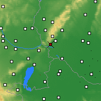 Nearby Forecast Locations - Bratislava-Koliba - Map