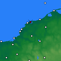 Nearby Forecast Locations - Wicko Morskie - Map