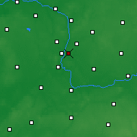 Nearby Forecast Locations - Poznań - Map