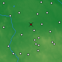 Nearby Forecast Locations - Łęczyca - Map
