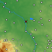 Nearby Forecast Locations - Opole - Map