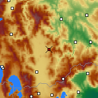 Nearby Forecast Locations - Prilep - Map