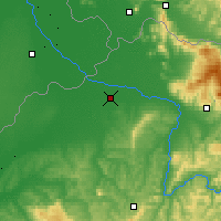 Nearby Forecast Locations - Satu Mare - Map