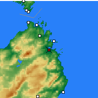 Nearby Forecast Locations - Olbia - Map