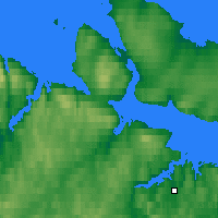 Nearby Forecast Locations - Vajda-guba - Map