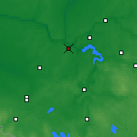 Nearby Forecast Locations - Kaunas - Map