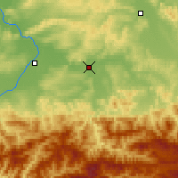 Nearby Forecast Locations - Ermakovskoe - Map