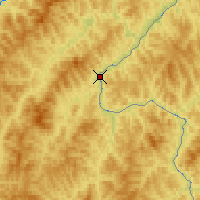 Nearby Forecast Locations - Urjupino - Map