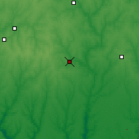 Nearby Forecast Locations - Bobrynets - Map