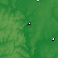 Nearby Forecast Locations - Uryupinsk - Map