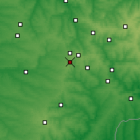 Nearby Forecast Locations - Donetsk - Map