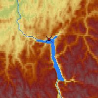Nearby Forecast Locations - Yajlju - Map