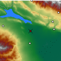 Nearby Forecast Locations - Yevlakh - Map