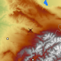 Nearby Forecast Locations - Aul Tur. Rysk. - Map