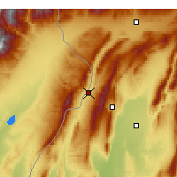 Nearby Forecast Locations - Isambaj - Map