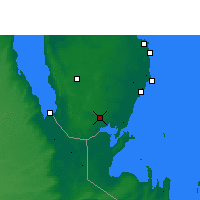 Nearby Forecast Locations - Turayna - Map