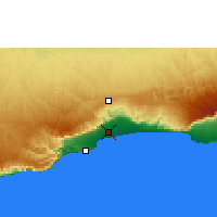 Nearby Forecast Locations - Salalah - Map