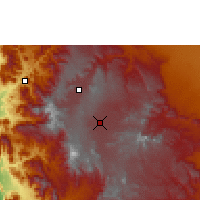 Nearby Forecast Locations - Sanaa - Map