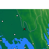 Nearby Forecast Locations - Feni - Map