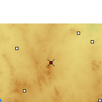 Nearby Forecast Locations - Chitradurga - Map