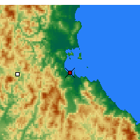 Nearby Forecast Locations - Wonsan - Map