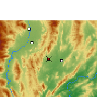 Nearby Forecast Locations - Lampang Agromet - Map