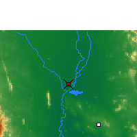 Nearby Forecast Locations - Nakhon Saw. - Map