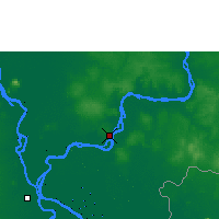 Nearby Forecast Locations - Kampong Cham - Map
