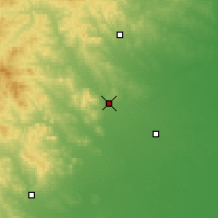 Nearby Forecast Locations - Horqin Y. Z. - Map