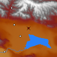 Nearby Forecast Locations - Hoxud - Map