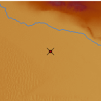 Nearby Forecast Locations - Tikanlik - Map