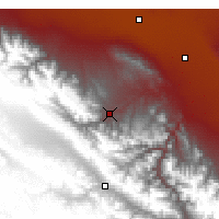 Nearby Forecast Locations - Sunan - Map