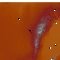 Nearby Forecast Locations - Alxa Zuoqi - Map