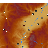 Nearby Forecast Locations - Xiaoyi - Map