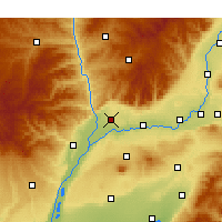 Nearby Forecast Locations - Hejin - Map