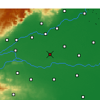 Nearby Forecast Locations - Yuanyang - Map