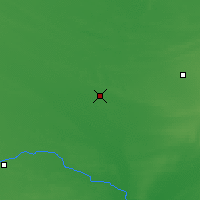 Nearby Forecast Locations - Kezuo Zhongqi - Map