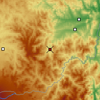 Nearby Forecast Locations - Helong - Map