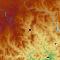 Nearby Forecast Locations - Fengning - Map